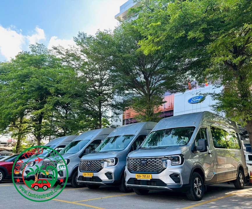 Thuê xe 16 chỗ đi Hậu Giang