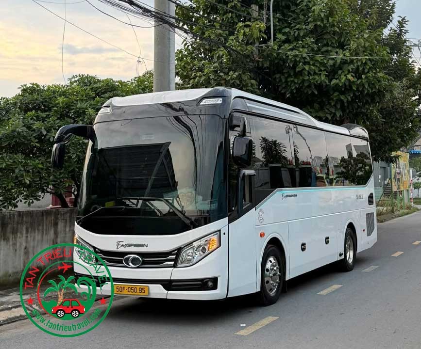 Thuê xe 29 chỗ đi Hậu Giang
