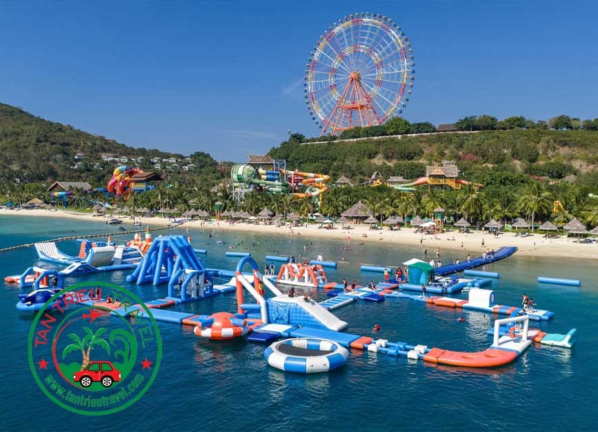 Cảnh đẹp Vin Wonder nhìn từ đất liền