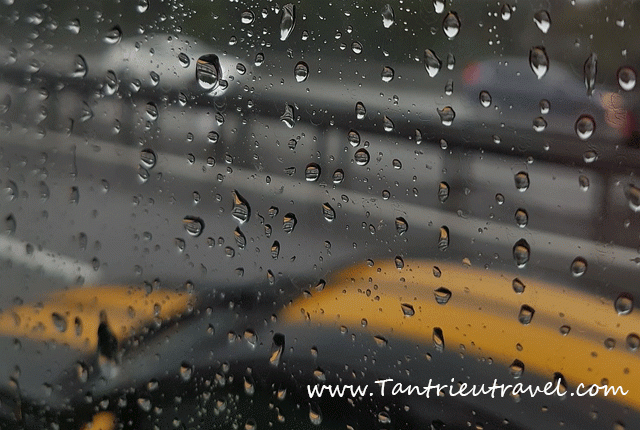 Thuê xe du lịch mùa mưa và một số lưu ý