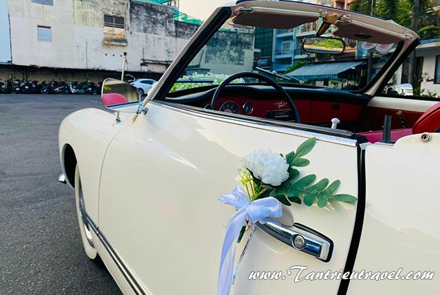 Chút tinh tế của dòng xe cưới cổ Karmann Ghia