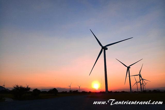 Những cánh đồng điện gió ở Ninh Thuận