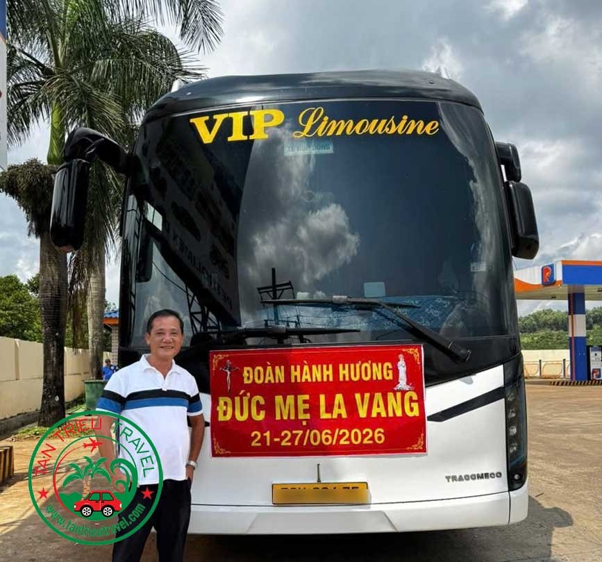 Thuê xe 45 chỗ đi hành hương La Vang