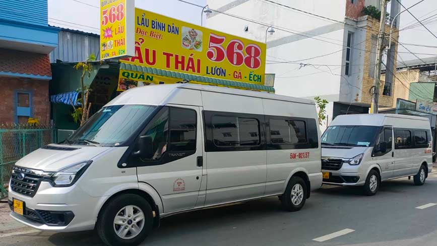 Thuê xe 16 chỗ đi Đức Trọng giá rẻ