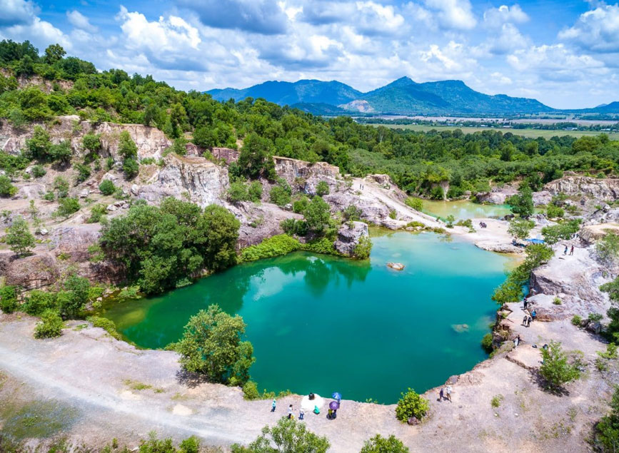 Cảnh đẹp hồ Tạ Pạ