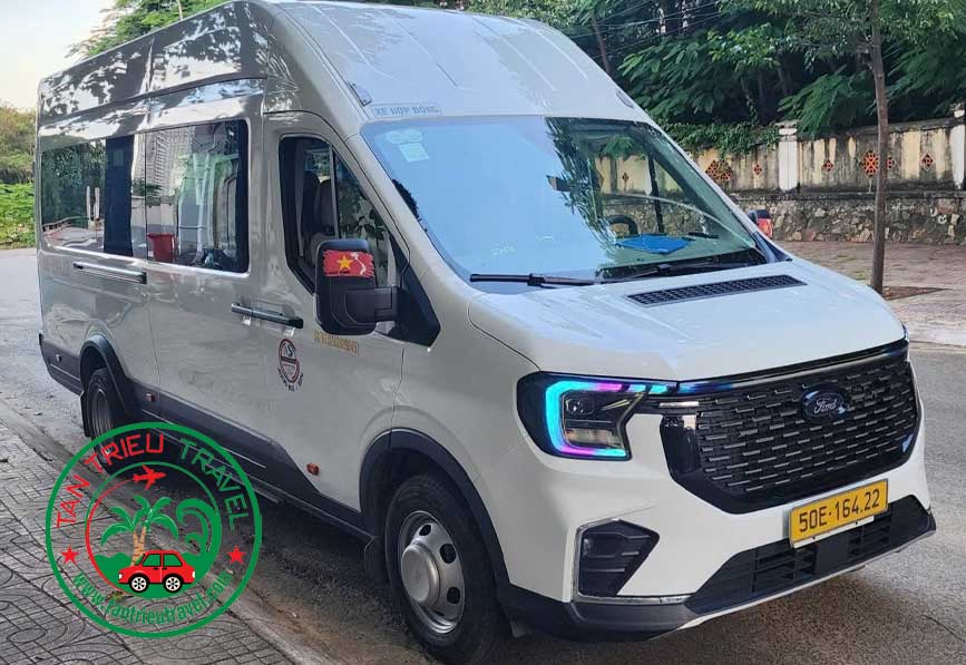 Cho thuê xe 16 chỗ đi Châu Đốc