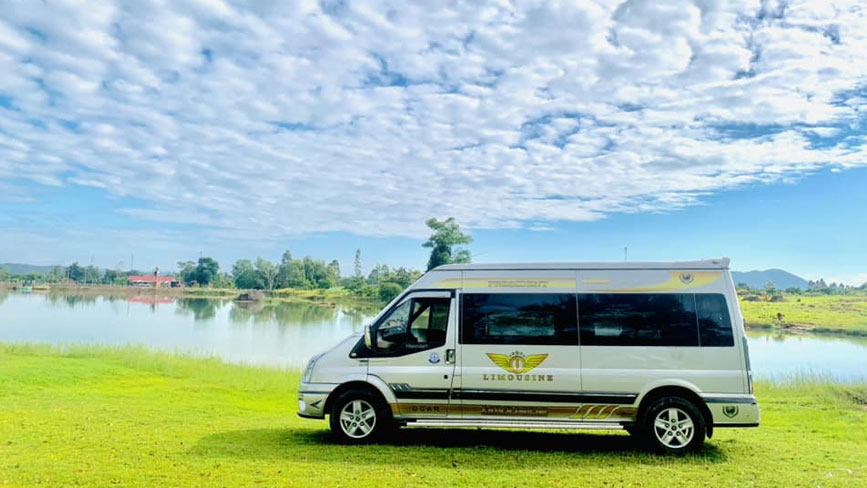 Xe 16 chỗ phục vụ đưa đón sân bay Buôn Ma Thuột