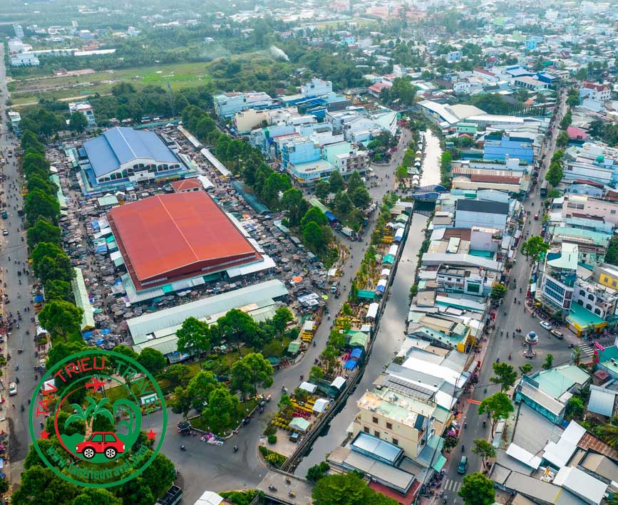 Chợ Cai Lậy những ngày giáp tết