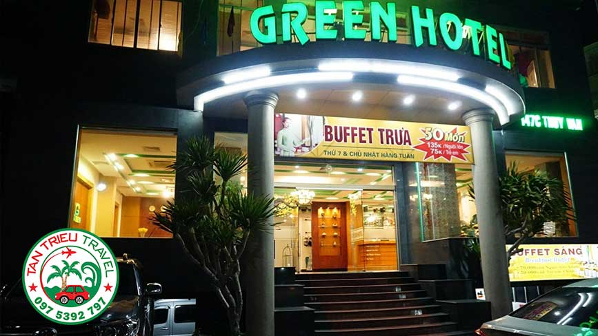 Nhà hàng Green Vũng Tàu, có phục vụ buffet trưa và sáng giá bình dân
