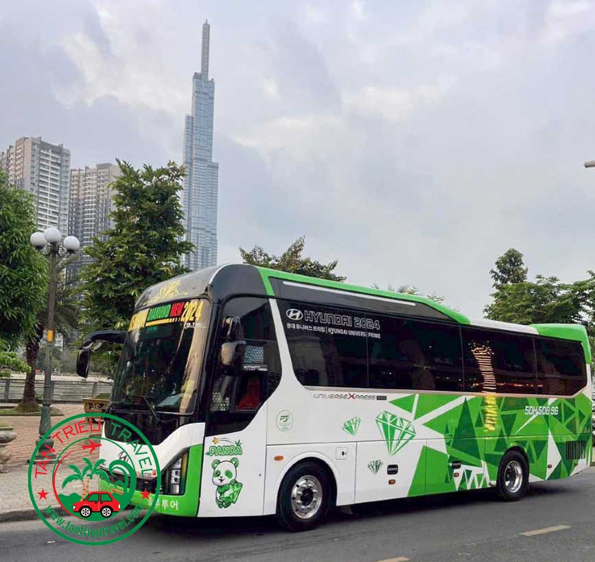 Đặt xe đi Mỹ Tho giá rẻ cùng Tân Triều Travel