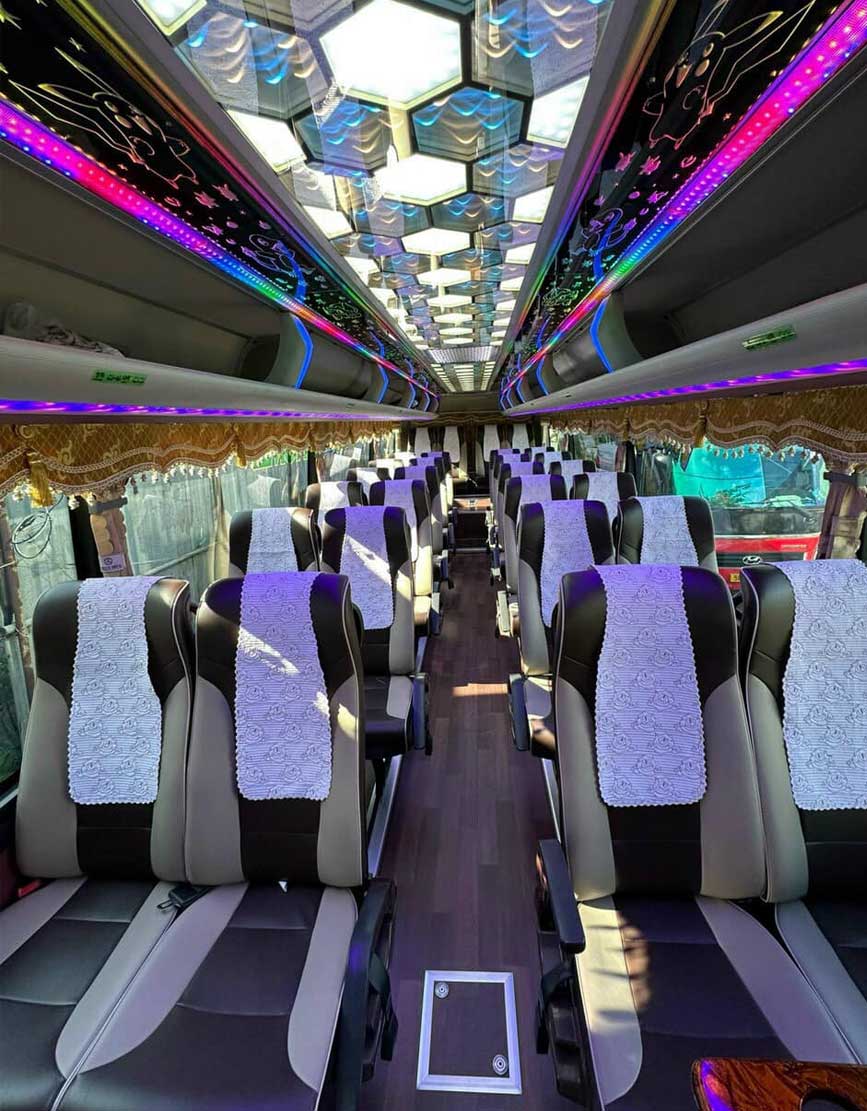 Nội thất sang trọng với không gian rộng rãi