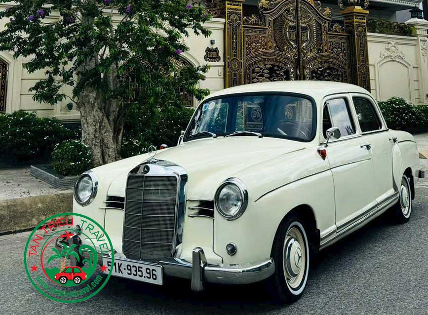 Xe hoa cổ Mercedes 190 Ponton