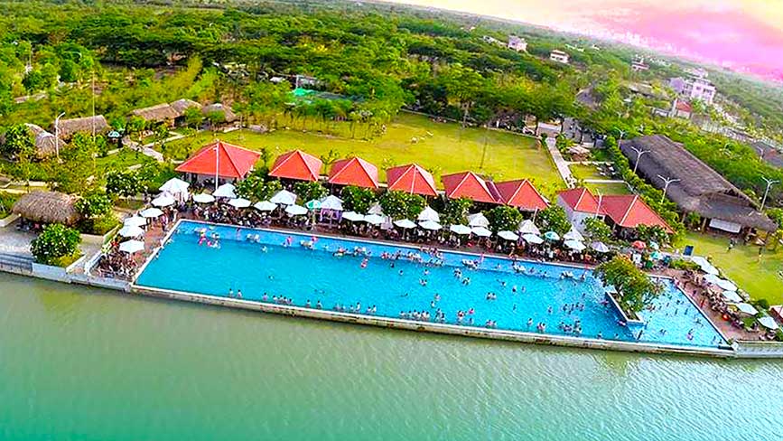 Tận hưởng hồ bơi vô cực