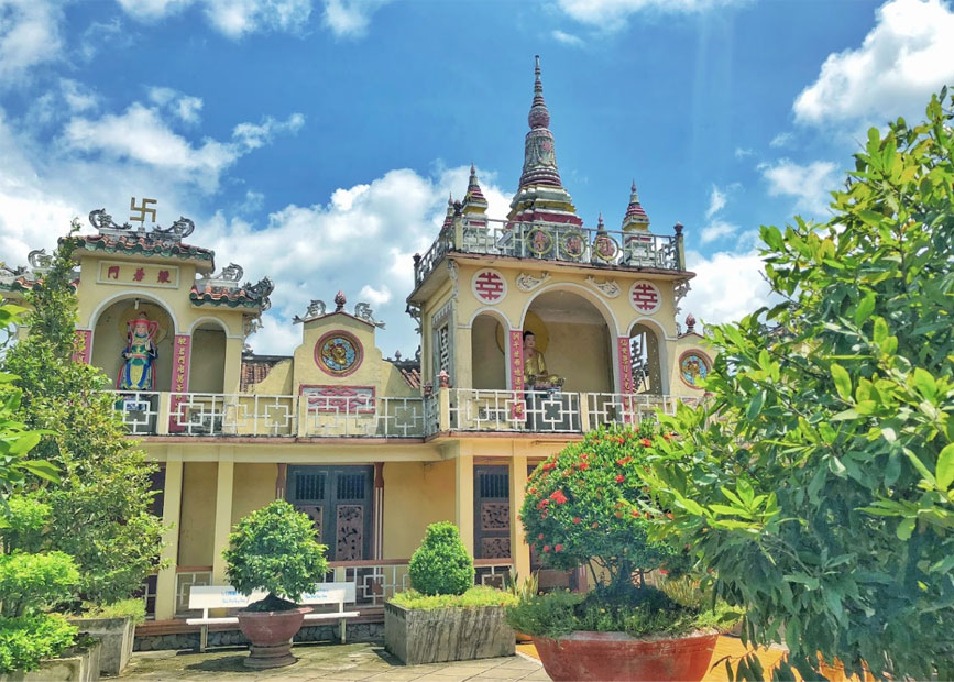 Ngôi chùa cổ nổi tiếng tại Vĩnh Long
