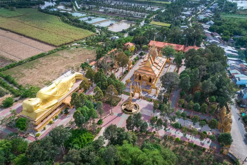 Ngôi chùa Khmer lớn nhất Sóc Trăng