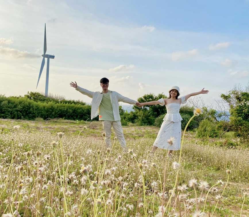 Điện gió Phú Quý nơi giao hòa của đất trời - biển cả và điện gió