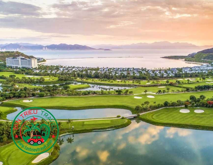 Sân golf Vinpearl Nha Trang nơi diễn ra giải đấu tại TP Nha Trang