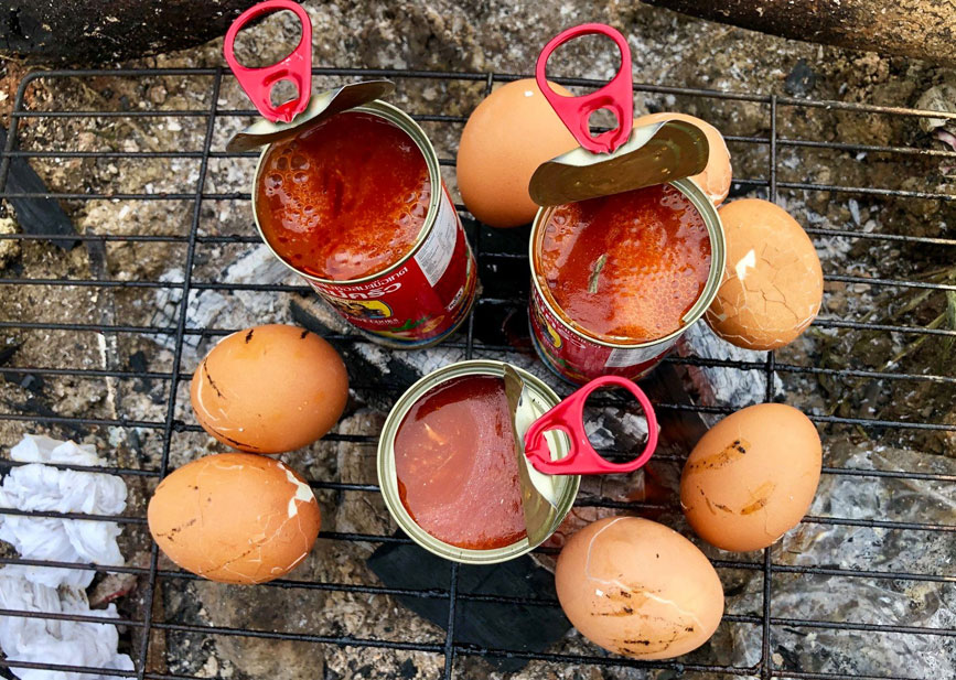 Thức ăn trong chuyến leo núi