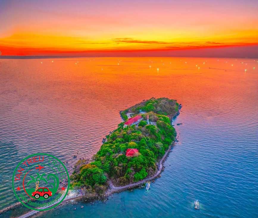 Cảnh đẹp Hòn Đá Bạc - Cà Mau