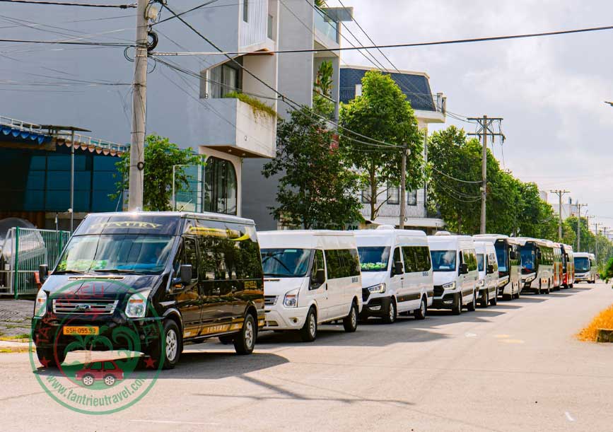 Cho thuê xe 16 chỗ đi Trà Vinh
