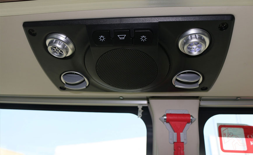 Hệ thống lạnh và đèn đọc sách