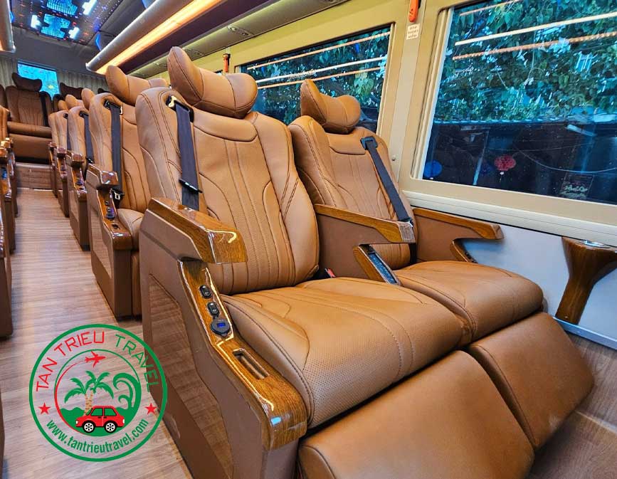 Nội thất limousine 20 ghế