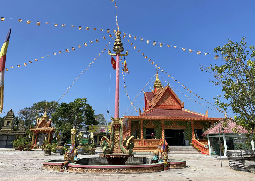 Chùa Khmer ở Cà Mau