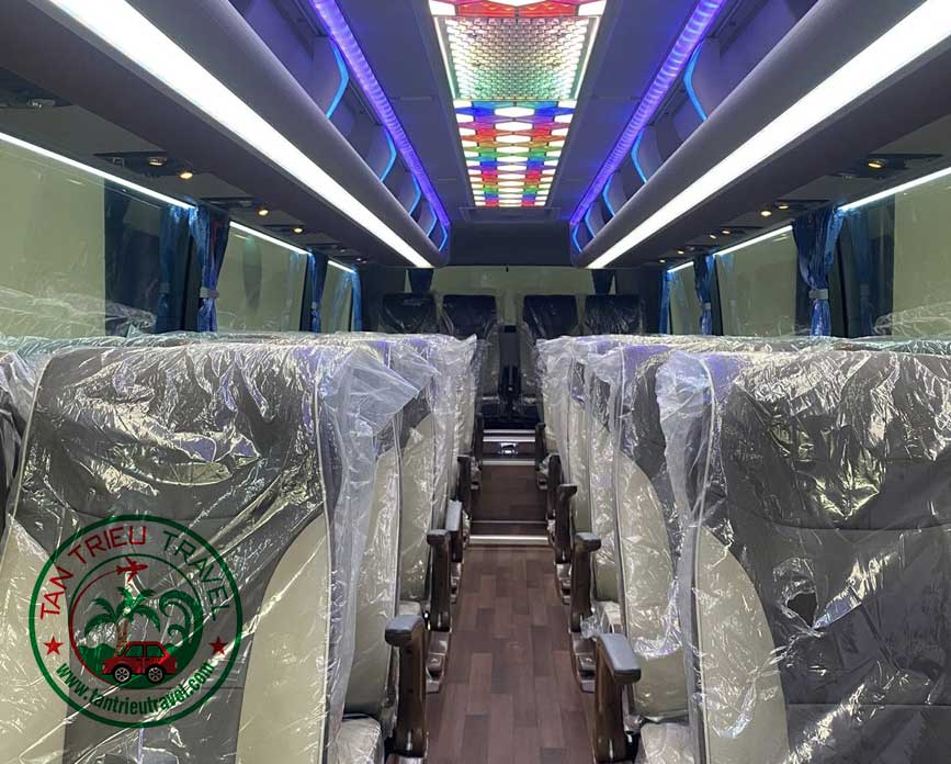 Nội thất tiện nghi cho hành trình của bạn