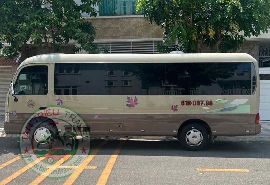 Xe 29 chỗ giá rẻ đi Xuyên Mộc