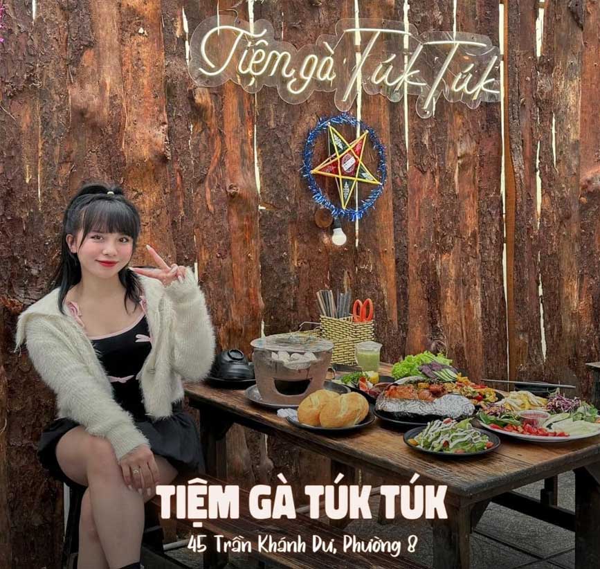 Tiệm gà khá nổi tiếng ở Đà Lạt