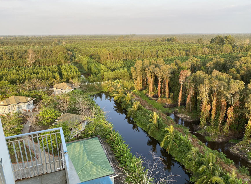 Mênh mông rừng Tràm