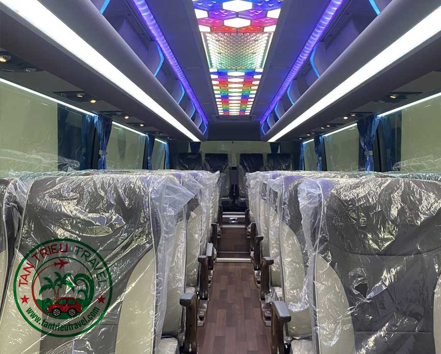 Nội thất sang trọng, sạch sẽ cho chuyến đi