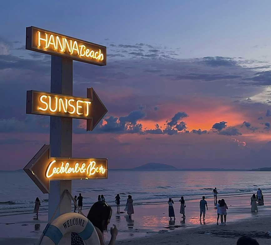 Hanna Beach vườn thú bên cạnh bờ biển