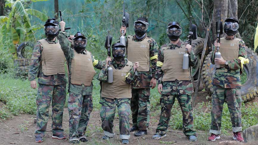 Bắn súng sơn tại BCR