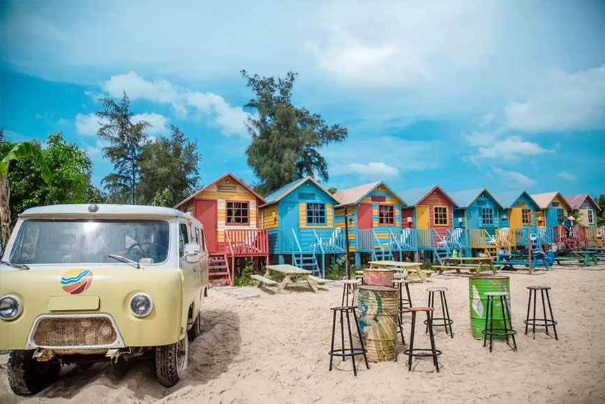 Đặt xe đi cocobeach camp giá rẻ cùng Tân Triều