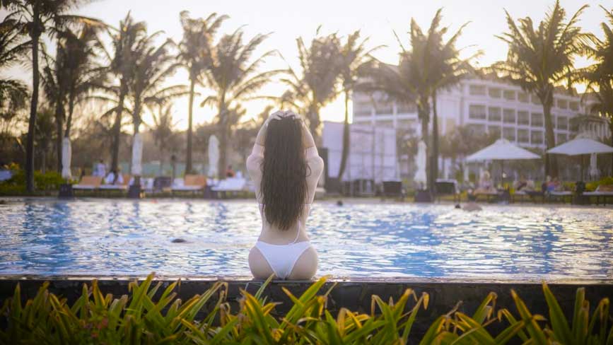 Thiên đường resort Mũi Né thu hút nhiều du khách cuối tuần