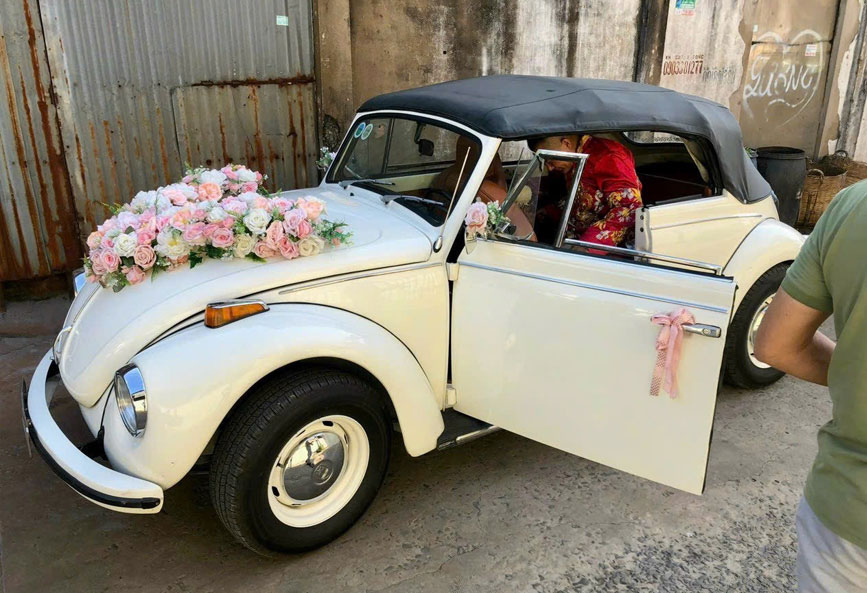 Lựa chọn dòng xe hoa cổ cho ngày cưới của bạn