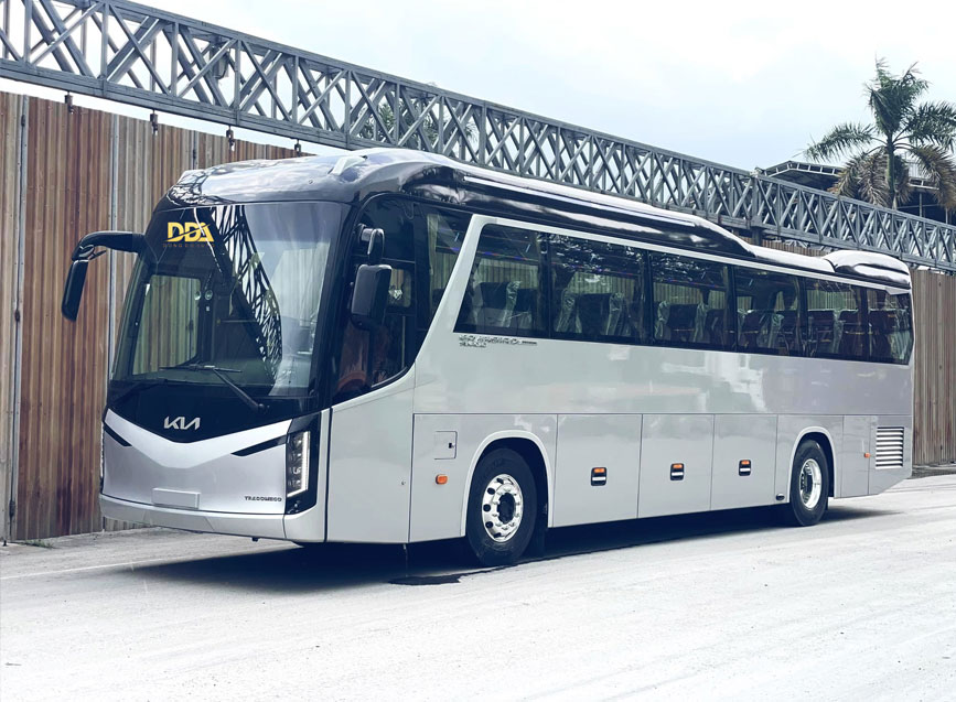 Kia Grandbird được rắp láp và phân phối tại Việt Nam