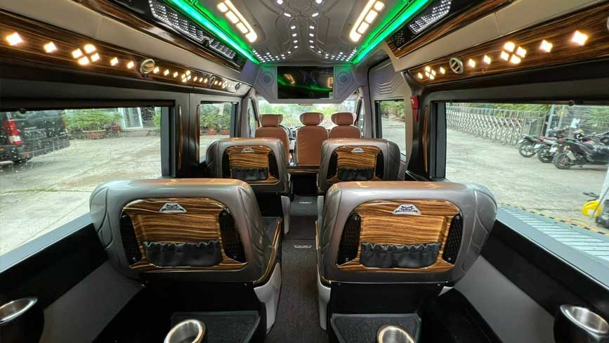 Tất cả 9 ghế đếu có massage