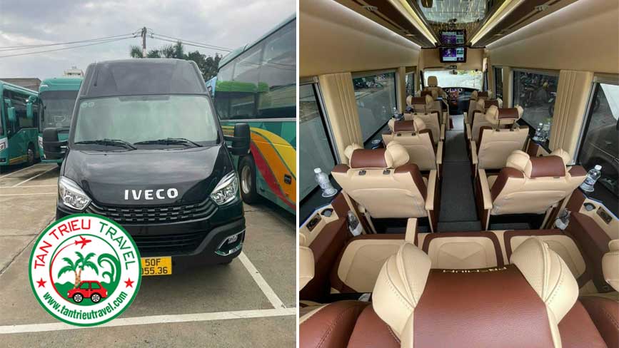 Dòng xe limo Iveco 11 chỗ