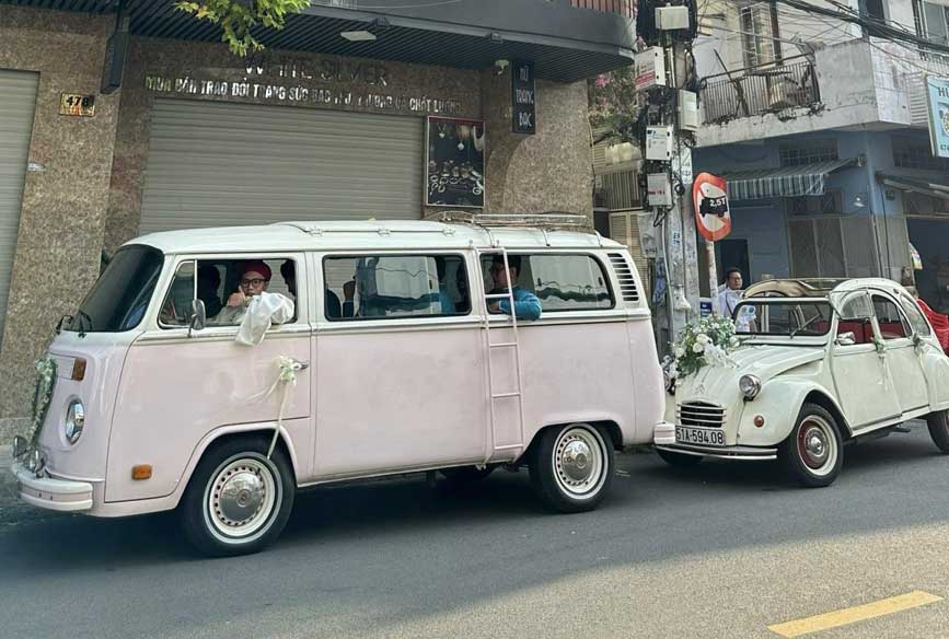 Kombi và bọ cổ trong lễ đưa dâu