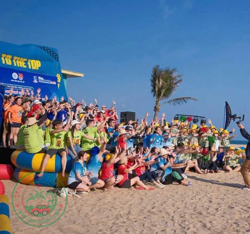 Chơi teambuilding tại Hò Dô Ta