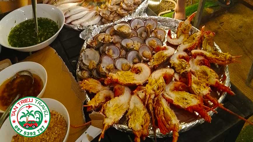 Thưởng thức hải sản tươi ngon khi đi Phan Thiết