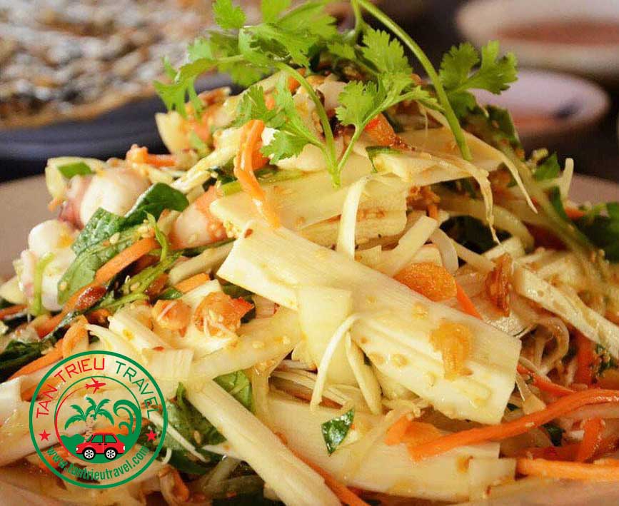 Gỏi Bồn Bồn, món khai vị tuyệt vời khi đến Cà Mau