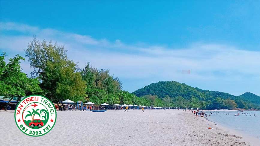 Bãi tắm Mũi Nai, nơi du khách tắm biển Tây của Tổ Quốc
