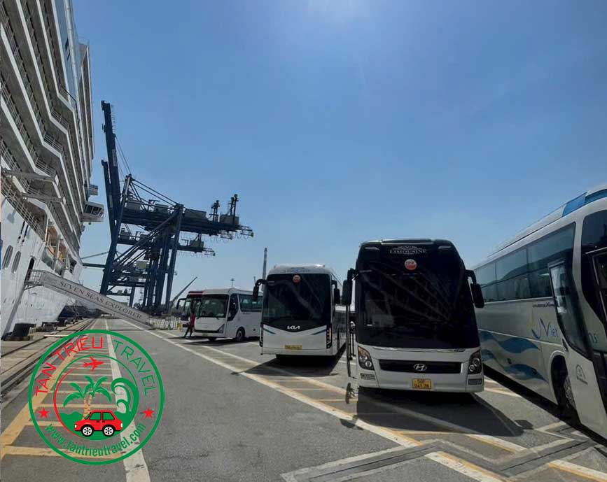 Những dòng xe 45 chỗ trong cùng 1 khung ảnh