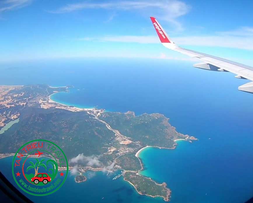 Cảnh đẹp cảng Cam Ranh từ trên cao