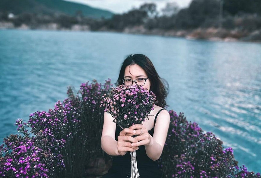 Cảnh đẹp của hồ đá xanh Vũng Tàu