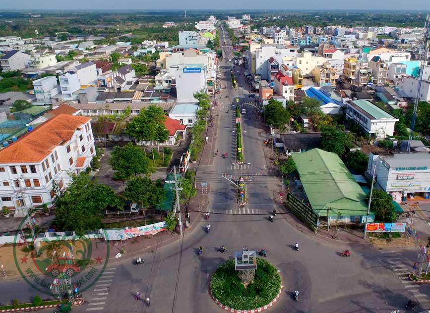 Cảnh đẹp Vĩnh Châu từ trên cao