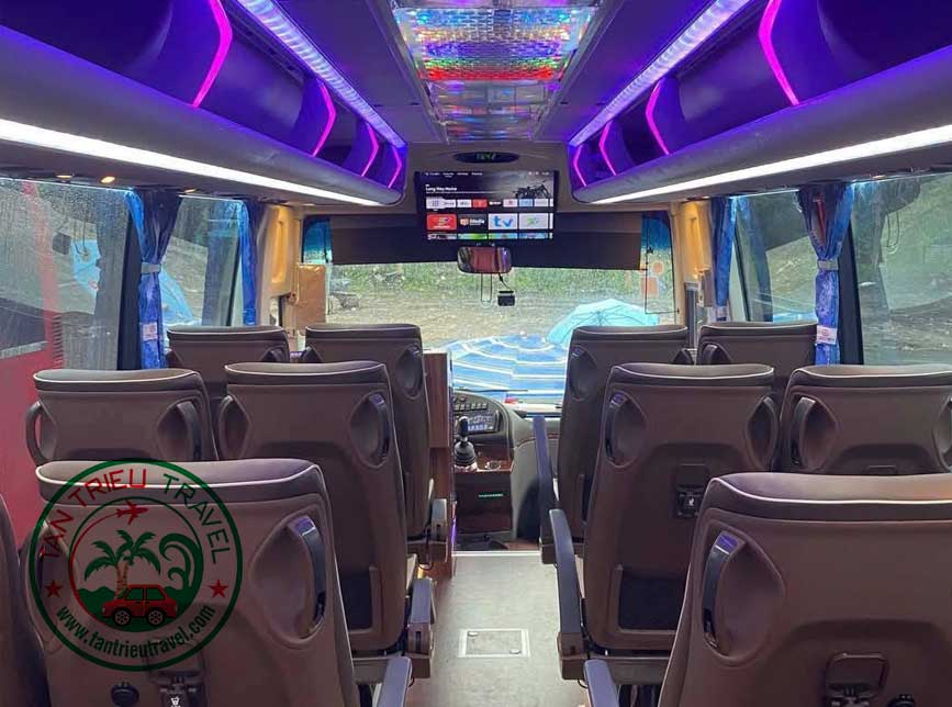 Nội thất xe 29 chỗ 